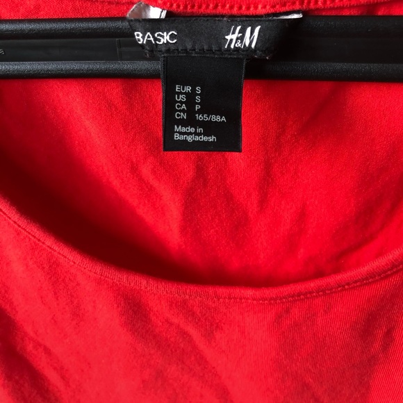 H&M coral tank - Picture 2 of 2